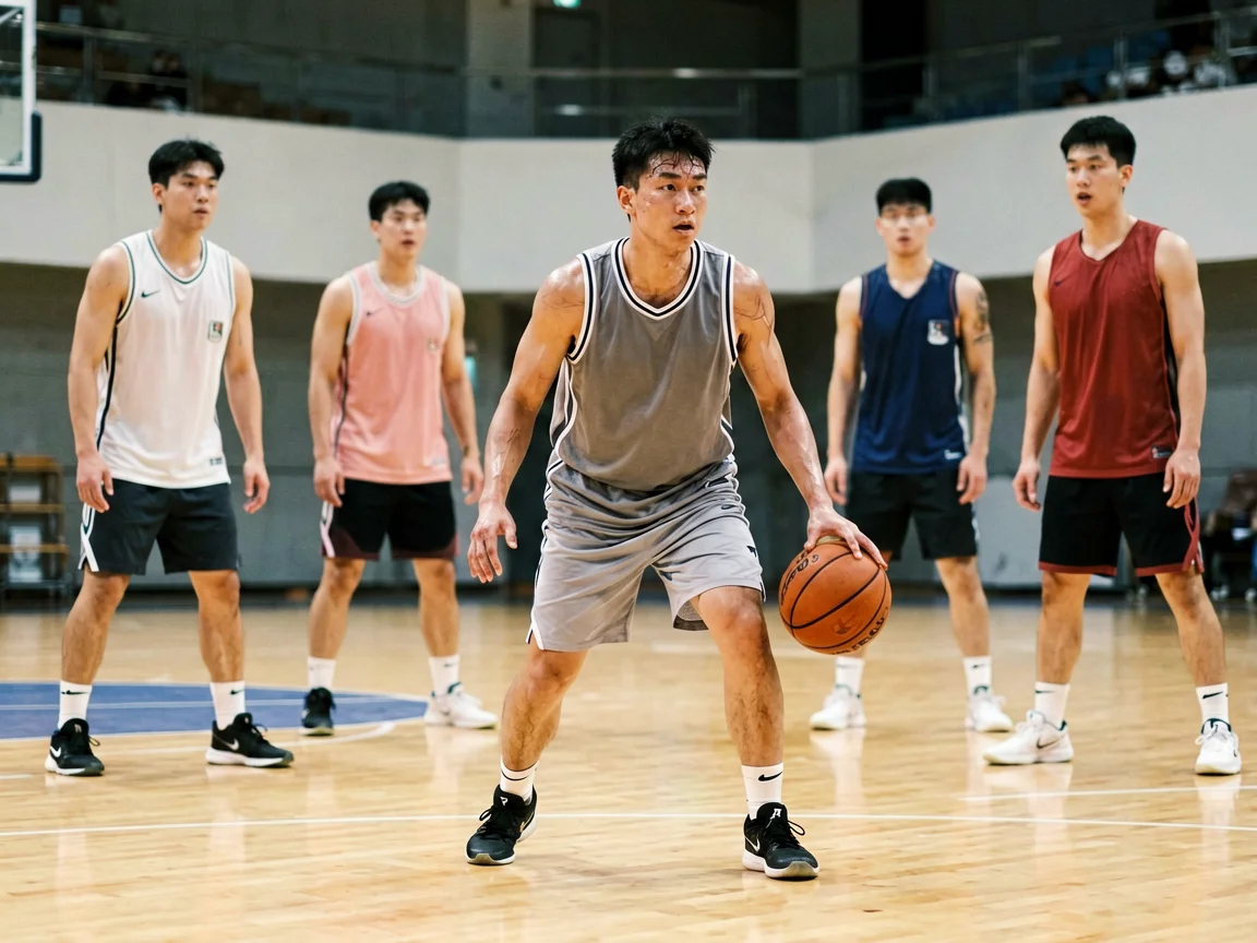 篮球赛前热身,FIBA亚洲杯