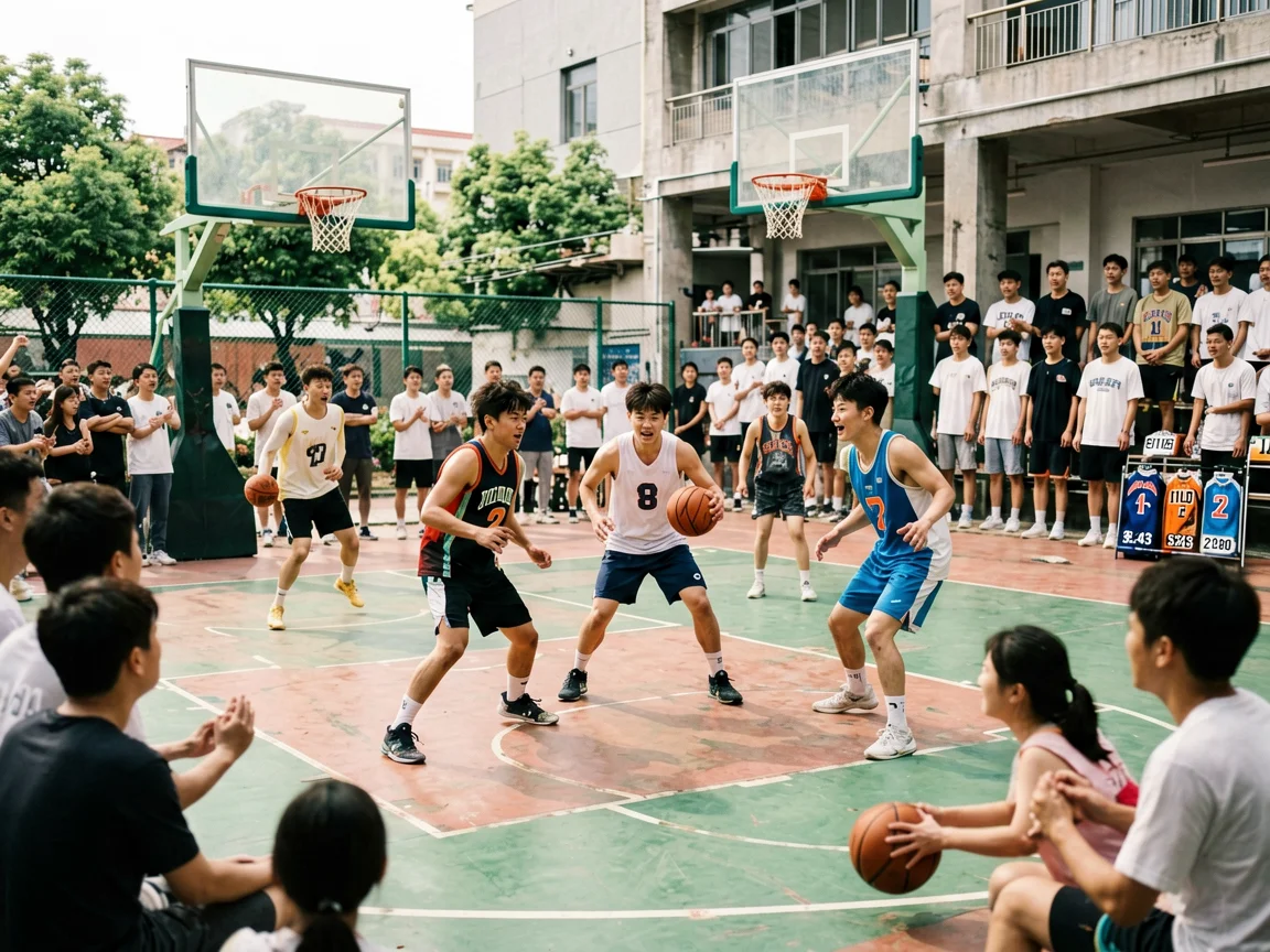 篮球赛前热身,篮球集锦精彩片段感受篮球